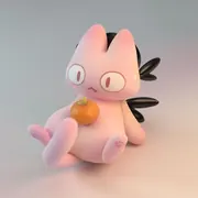 Blue Archive - Shimoe Koharu - Cat Sitting ver. (Momo+)