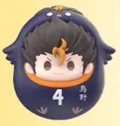Haikyuu!! - Nishinoya Yuu - Haikyuu!! Garbage Dump Showdown Animal Daruma (Goods.Fun, GuGuGuGu)