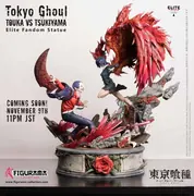 Tokyo Ghoul - Kirishima Touka - Tsukiyama Shuu - Diorama - Elite Fandom Statue - 1/6 (Figurama Collectors)