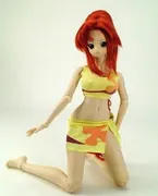 Tengen Toppa Gurren-Lagann - Yoko Littner - Doll Clothes - Dollfie Dream Character Clothing - Yoko's Swimsuit (Volks)