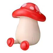 Dungeon Meshi - Arukikinoko - S.F.B - Sofubi Figure - Aka (Loop')