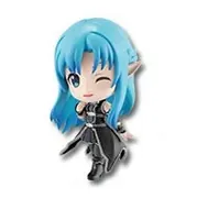 Sword Art Online II - Asuna - Chibi Kyun-Chara - Ichiban Kuji - Ichiban Kuji Figure Selection Sword Art Online - Kirito Color ver. (Banpresto)