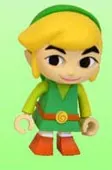 Zelda no Densetsu: 4tsu no Tsurugi - Link - Nintendo Box Figure Collection Vol.4 Zelda no Densetsu: 4tsu no Tsurugi-hen - Green Warai-gao (Yujin)