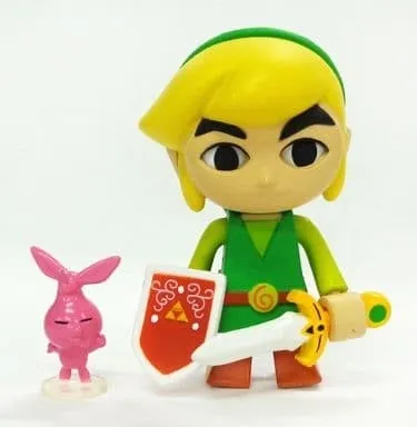 Zelda no Densetsu: 4tsu no Tsurugi - Hagure Yosei - Link - Nintendo Box Figure Collection Vol.4 Zelda no Densetsu: 4tsu no Tsurugi-hen - Green Normal-gao (Yujin)