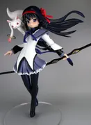 Mahou Shoujo Madoka☆Magica - Akemi Homura - Kyuubey (Spare Tail)
