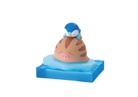 Pocket Monsters - Pochama - Urimoo - Candy Toy - Pocket Monsters Hinyari Pochama Collection (6) - -Relax- (Re-Ment)
