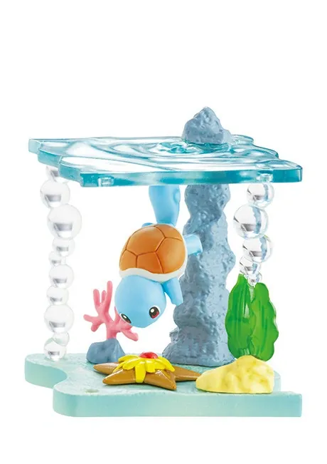 Pocket Monsters - Hitodeman - Zenigame - Atsumete Hirogaru! Pokémon World Kirameki no Umi - Candy Toy - 4 (Re-Ment)