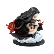 Kimetsu no Yaiba - Kamado Nezuko - Kamado Tanjirou - ArtScale Memoria - Bust - Ichiban Kuji - Ichiban Kuji Kimetsu no Yaiba ~Tsunaida Kiseki~ (A Prize) (Bandai Spirits)